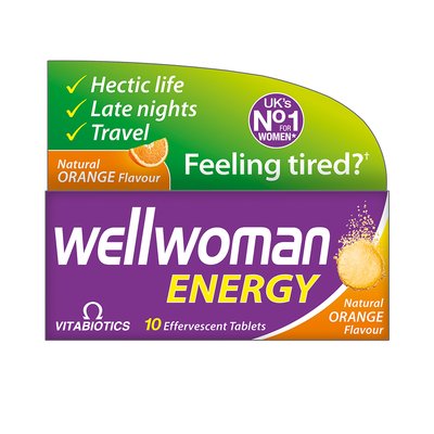 薇塔贝尔 (Vitabiotics) Wellwoman Energy 泡腾片