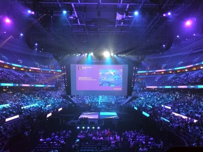 2017年微软Inspire全球合作伙伴大会现场（华盛顿）