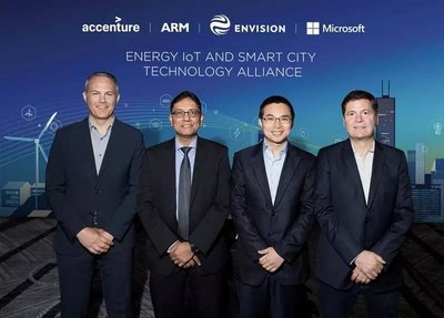 远景联合微软、埃森哲等成立“能源物联网与智慧城市技术联盟”