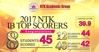 NTK Academic Group record eight full scorers in International Baccalaureate