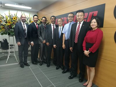 Tao Liu, Senior Vice President and Global COO, Jun Li, Asia Pacific COO and management team from Nexteer global and Asia Pacific region participated the opening event