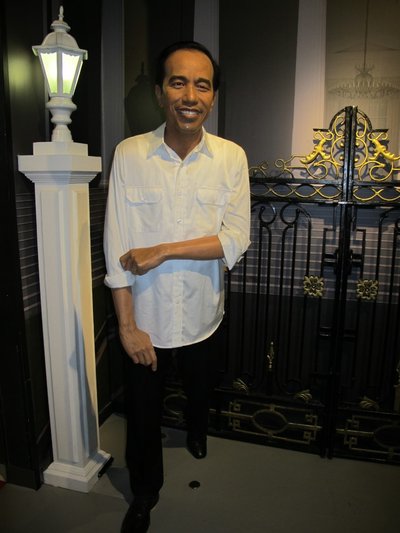 Patung Lilin Presiden Joko Widodo yang pertama dilansir di Madame Tussauds Singapura