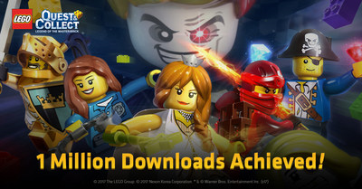 LEGO® Quest & Collect achieved over 1 million downloads within two weeks of its launch in 14 Asian countries