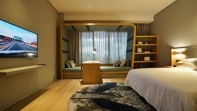 上海创智君亭设计酒店客房空间概念