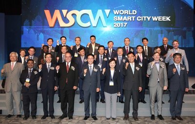 Opening ceremony of the first World Smartcity Week, Korea