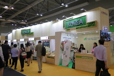 Korean Pavilion at Asia Fruit Logistica 2017