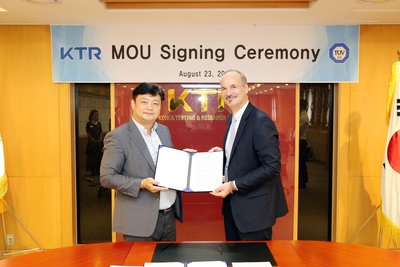 TUV南德与韩国化学融合试验研究院（KTR）签署谅解备忘录
