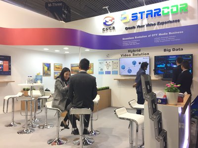 Starcor Showcased its HVS and Video Big Data Service at IBC2017