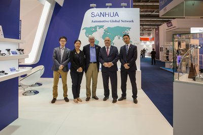 SANHUA Automotive Exhibits at the 2017 IAA Event