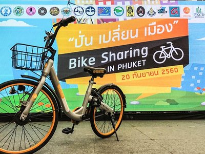 Deployment of oBike in Phuket