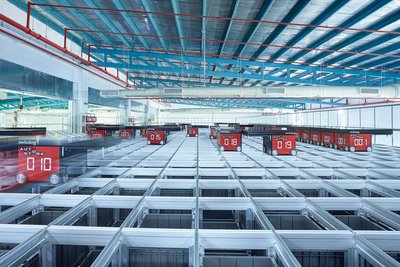 Swisslog AutoStore System, automated storage and order picking system