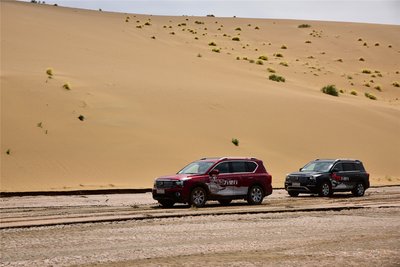 SUV kemegahan GAC Motor selesaikan ujian kembara jalan raya ke Xinjiang dalam cuaca melampau