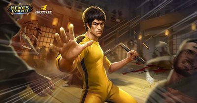 Bruce Lee yang Perkasa tiba di Heroes Evolved