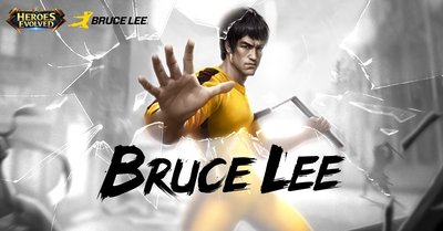Legendary Kung-Fu Master Bruce Lee Makes Mobile MOBA Game Debut in Heroes Evolved