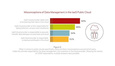 Misconceptions of Data Management in the IaaS Public Cloud