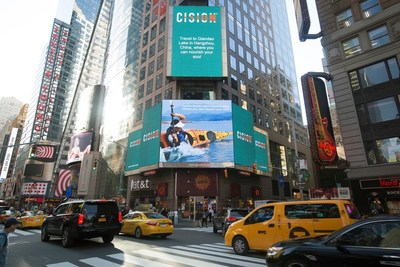 千岛湖旅游品牌再次登陆纽约时代广场