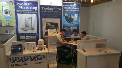 M&G, a Korean ICT device manufacturer is receiving great interest from related Vietnamese companies and visitors in KBEE 2017 Ho Chi Minh City