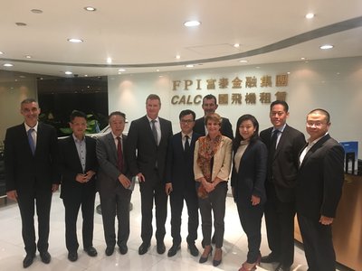 Toulouse-Blagnac Airport management team visits FPAM headquarters in Hong Kong