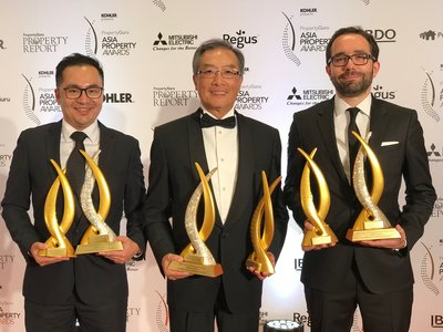 MGM COTAI wins an impressive six awards at the Asia Property Awards 2017.