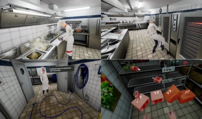 VR厨房安全培训