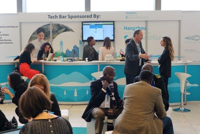 Tech Bar sponsored by Hangzhou at the 56th ICCA Congress