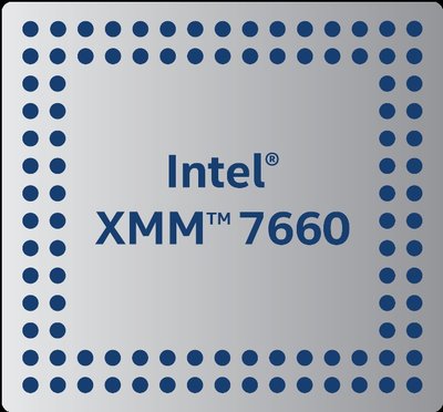 英特尔最新款LTE调制解调器 -- 英特尔(R) XMM(TM) 7660，支持高达1.6Gbps的传输速率。