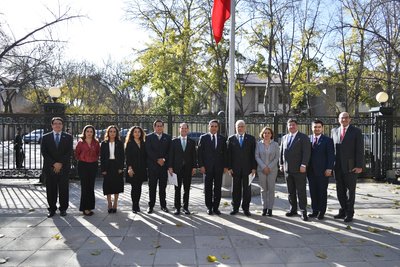 Delegation of Michoacan, Mexico visiting Beijing