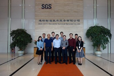 广州市质量技术监督局稽查分局领导莅临SGS广州分公司考察交流