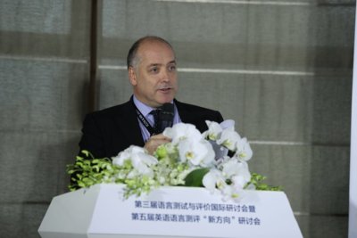 英国文化教育协会中国考试业务总监Tim Hood致辞