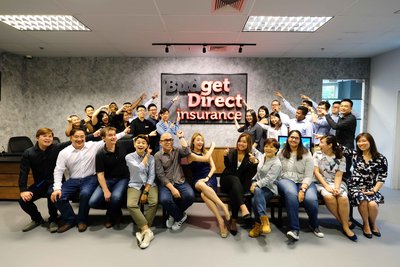 The team at Budget Direct Insurance scored above the global average with 89% of its employees reporting they were satisfied with their work.