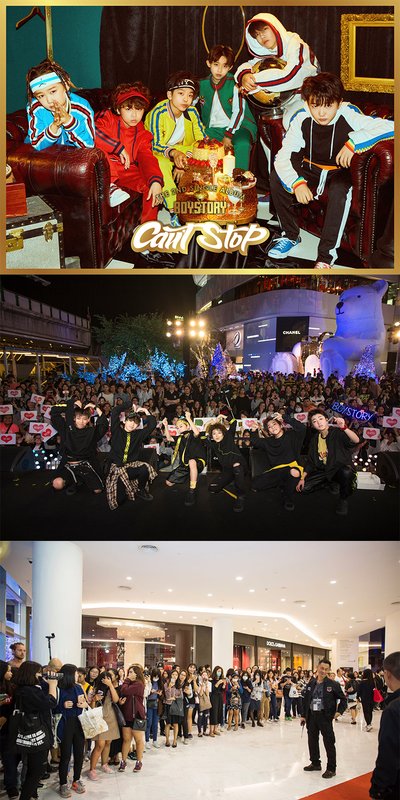 Nhóm hip-hop nam BOY STORY của Trung Quốc đang ngày một nổi tiếng tại Thái Lan