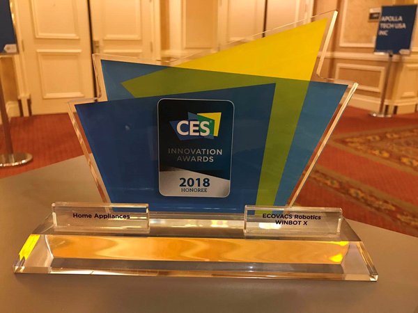科沃斯在CES2018表现抢眼 无线窗宝夺得科技界“诺贝尔奖”