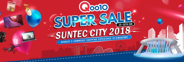 Qoo10 Super Sale - CNY Edition 2018 @ Suntec City