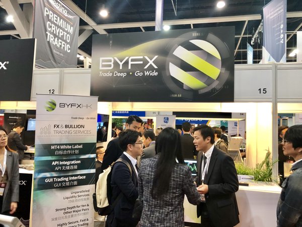 BYFX在iFX EXPO ASIA 2018设立一个互动展位，展示外汇和金银流动性解决方案