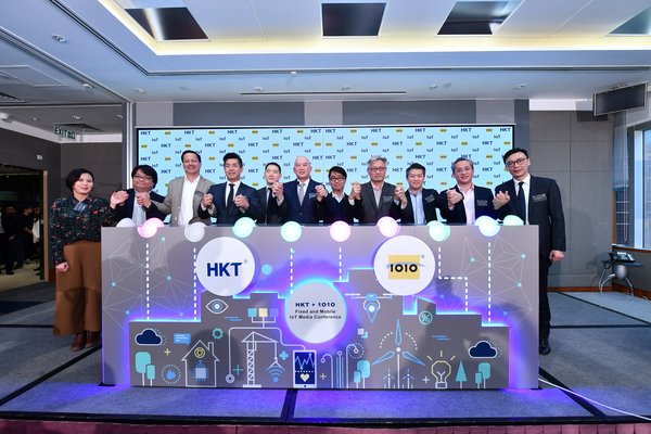 Mr. Tom Chan, Managing Director, Commercial Group, and IoT business partners, joint force to drive IoT ecosystem.