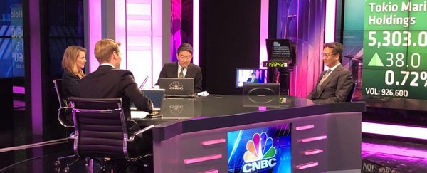 Robin Lee, CEO of HelloGold, explaining GOLDX in a recent interview with CNBC.