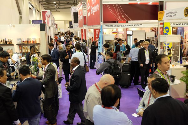 Wide display of exhibits at ProWine Asia 2016 attracted visitors from all over the world
