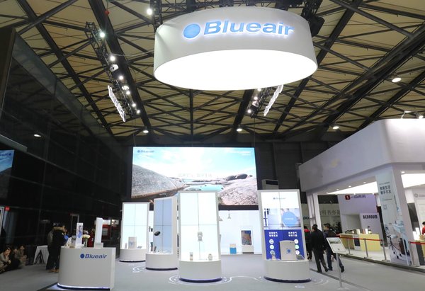 Blueair全系列产品亮相AWE中国家电及消费电子博览会