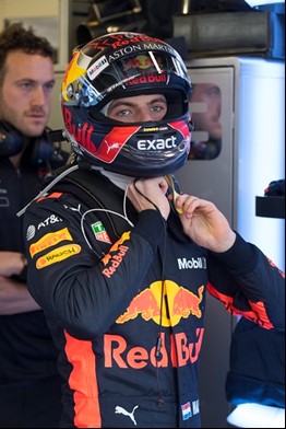 F1赛车手马克斯·维斯塔潘