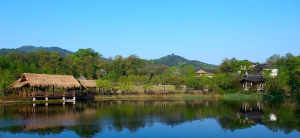 杭州紫萱度假村，隐逸在青山绿水之中