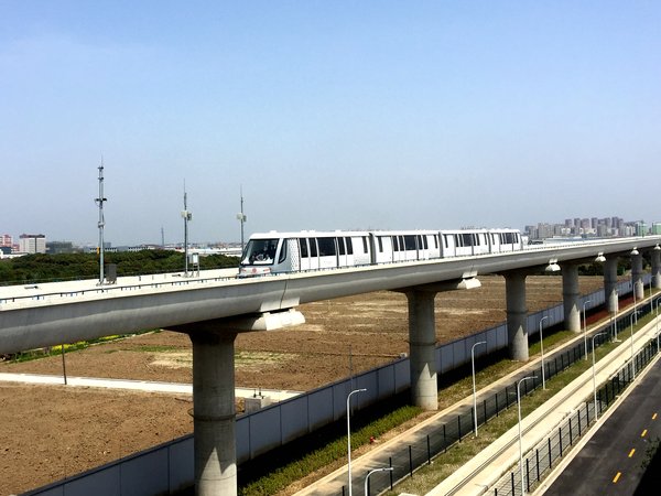上海首条全自动运行线路 -- 浦江线开通试运营