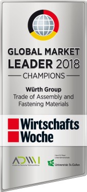   2018年伍尔特集团荣膺“全球市场领导者”称号