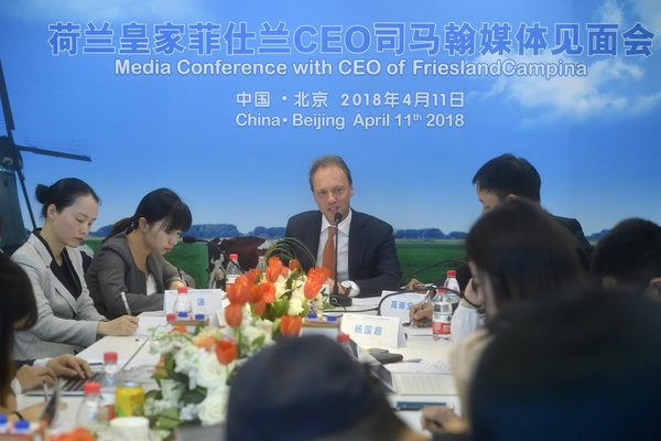 荷兰皇家菲仕兰全球CEO司马翰：中国扩大开放将释放更多机会