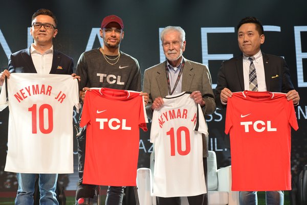 Neymar Jr. kicks off TCL's 2018 global sports campaign