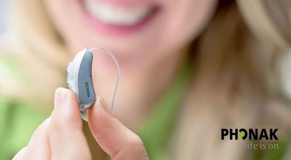 峰力新款微版耳背式助听器