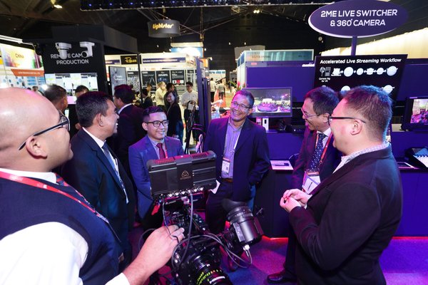 Plenty of lights, camera and action at BroadcastAsia