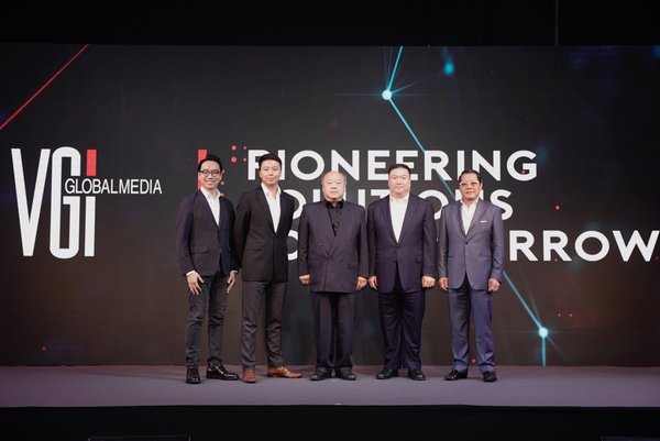 VGI Global media PLC. unveils the vision “Pioneering Solutions for Tomorrow”. VGI is ready to upend the new Thai advertising industry to solutions of future at Eastin Grand Sathorn.
