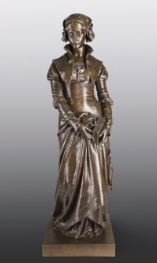 欧塞.亚塞林 雕塑 玛格丽特 25×28×86 cm 估价18-25万元