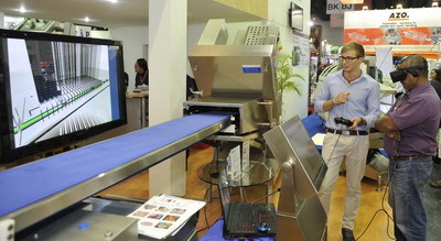 Manufacturing systems simulations demos at ProPak Asia, Thailand