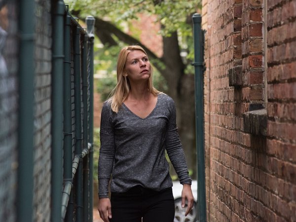 Claire Danes as Carrie Mathison in Homeland. © 2018 Showtime Networks, Inc., a CBS Company. All rights reserved.
